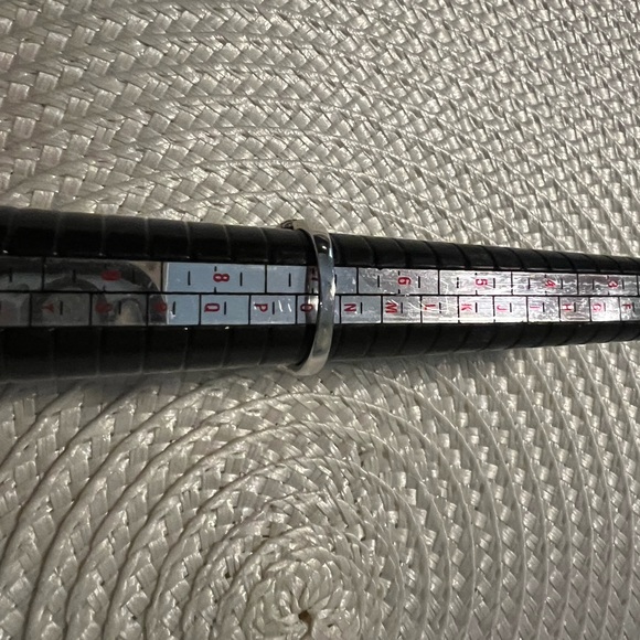 Beautiful Halo Elegant Gold and .925 Silver Women's CZ Pave Ring - Picture 9 of 9